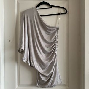 Marciano Guess One Shoulder Top / Silver XS